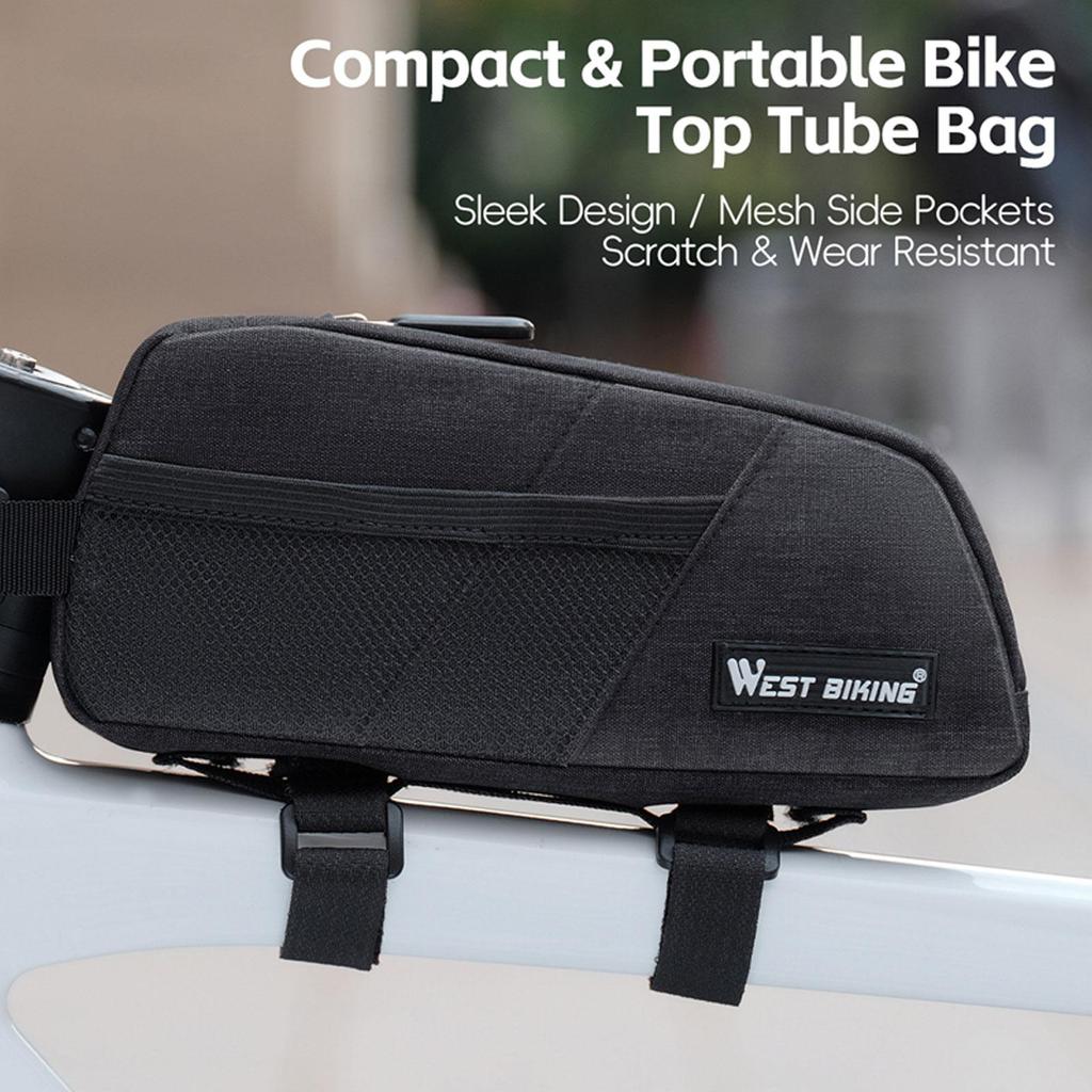 Bag with Mesh Side Pockets for Road And Mountain Bikes, Professional, Quick-release,