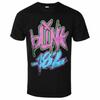 Blink182 Bones Pattern Printed Pop Punk Band Tshirt In Street Hiphop Style Suitable For Both Unisex And Unisex