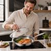 3-Layer Nonstick Frying Pan, Cookware for and Induction Stoves, Easy Clean Omelette Pan