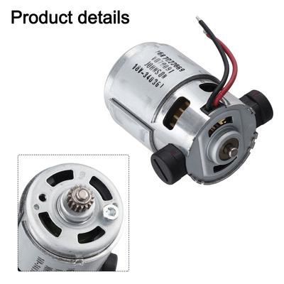 18V Motor Engine 160702266N Compatible with For GSR180LI GSB180LI GSR18V21 GSB18V21 Models 16 Teeth Motor Gear Component