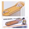 Children's Wooden Mini Bowling Game: Educational Toy for Toddler & Parent-Child Interaction
