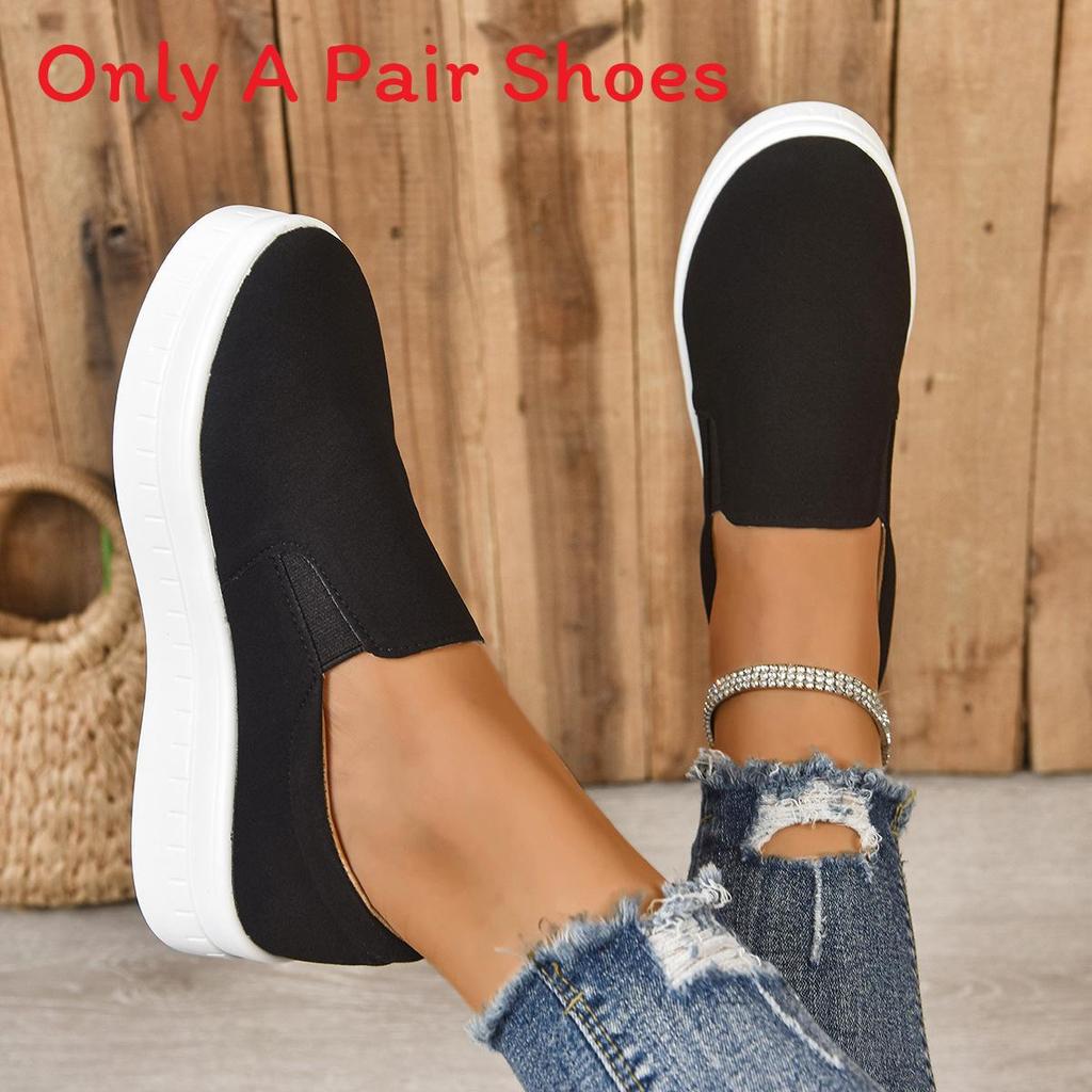 Casual For Women With Thick Sole Rubber Outsole For Daily Comfort