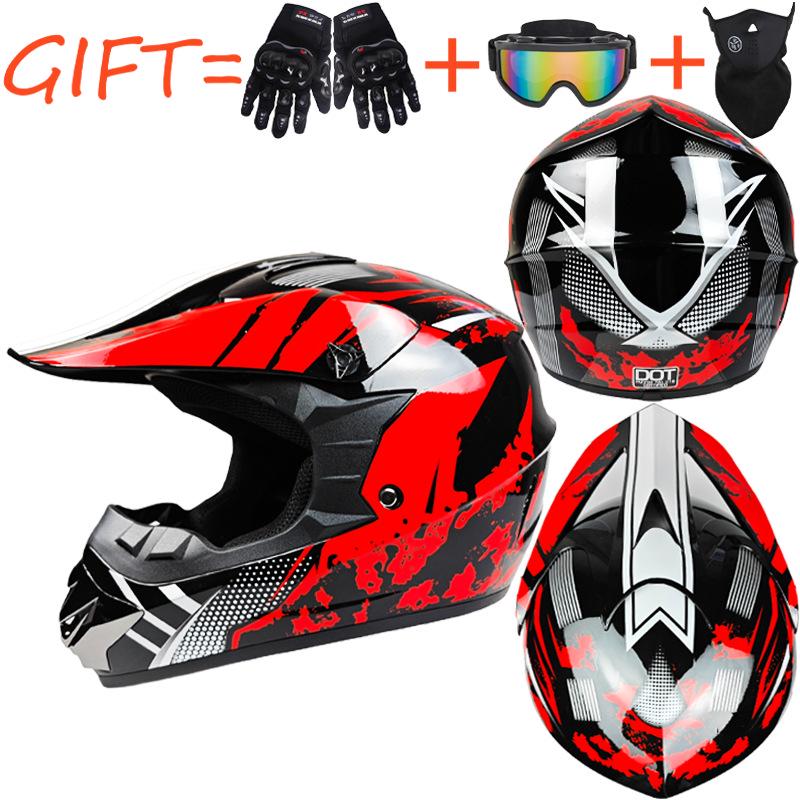 

Unisex Four-Season Helmet Set: Off-Road Karting, Beach Car, Mountain Biking, Downhill M