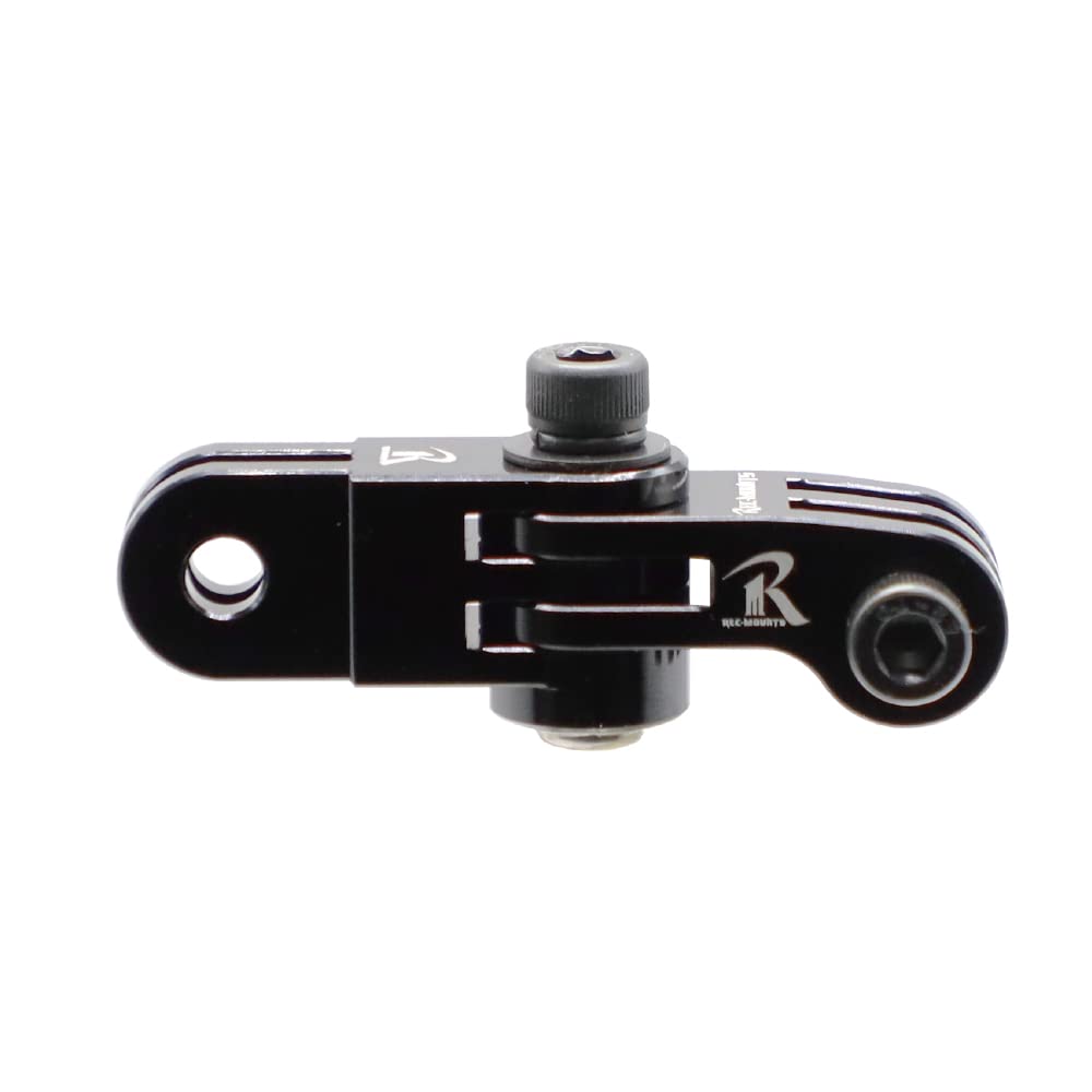 GP Standard Rotating Adapter Set for Mounts and Adapters with GoPro Allows for Infinite Left and Right Adjustment Without Loosening the Bolts When