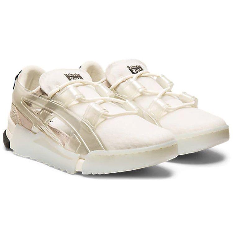 Onitsuka Tiger Big Logo Runner Sandal Round Toe Lace-Up Shock Absorbing Wear-Resistant Low-Top Casual Shoes Unisex sneaker Off-White 1183A582-106