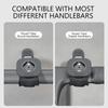 Silicone Bicycle Computer Mount Shockproof Bicycle Handlebar Computer Mount Multi-Function Bike Computer Stand for MTB Road Bike