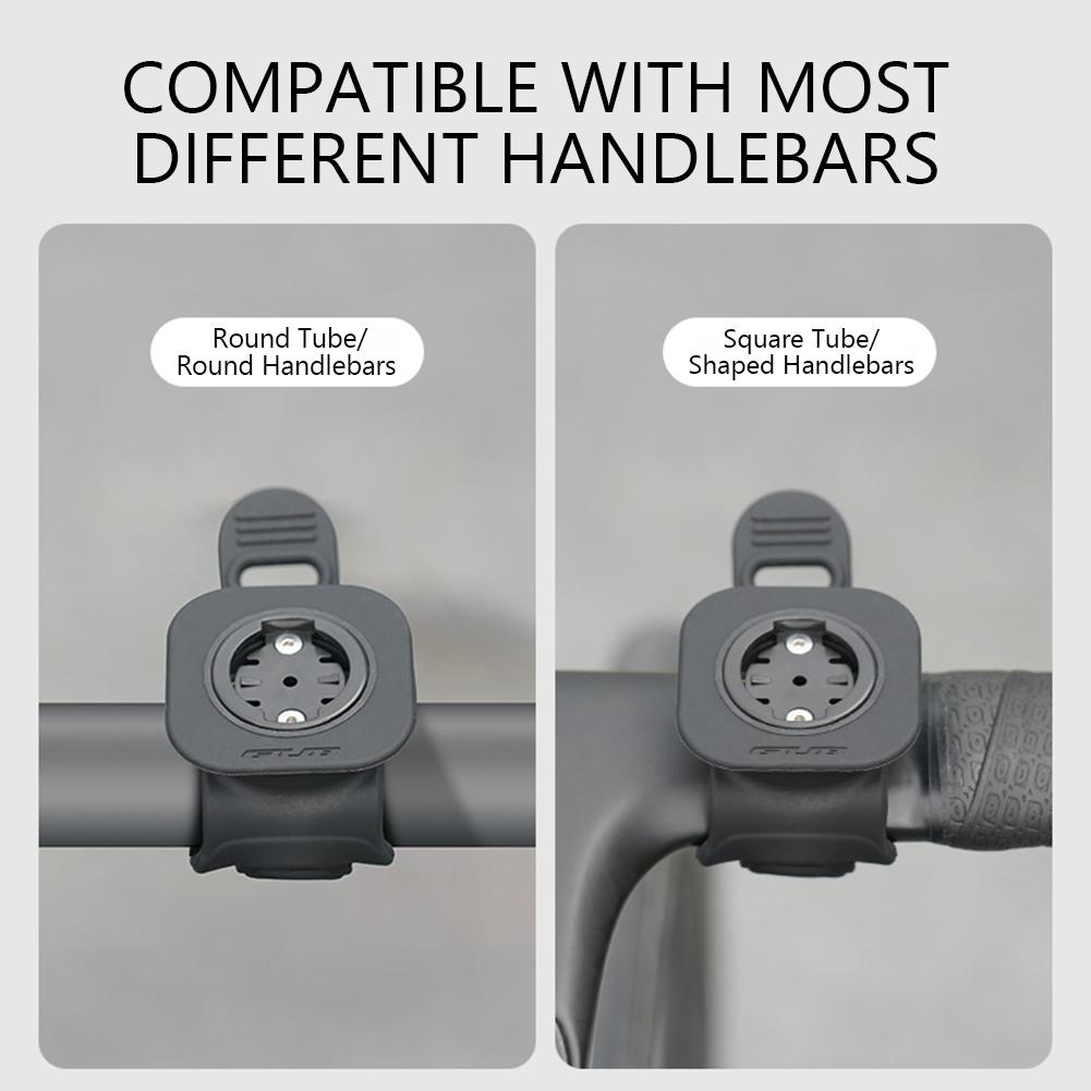 Silicone Bicycle Computer Mount Shockproof Bicycle Handlebar Computer Mount Multi-Function Bike Computer Stand for MTB Road Bike
