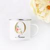 Personalized Name Enamel Mug Wedding Bachelor Party Wine Cup Bridesmaid Bride Valentine's Day Christmas Gifts for Her