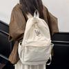 Schoolbag1011 New Korean Version Harajuku Backpack Female College Student Commuter Schoolbag Japanese Lightweight Versatile Casual Backpack