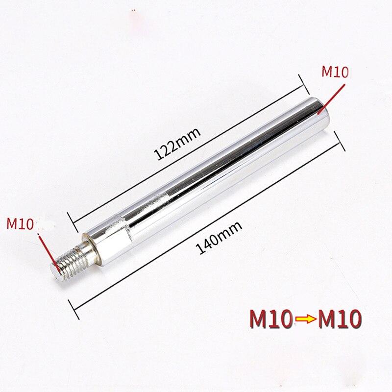 140mm Angle Grinder Extension Connecting Rod M14 Thread Adapter Rod for Rotary Polishing Pad Grinding Connection