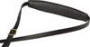 Fender Leather Saddle Black USA-made Strap, Mustang™ Strap,