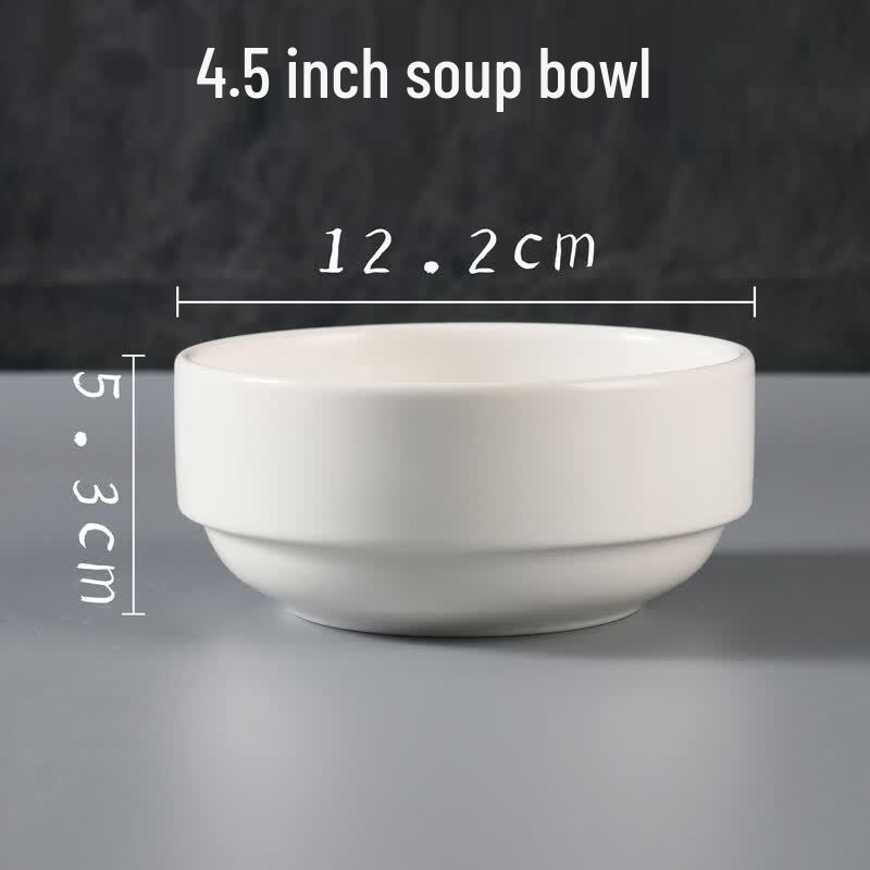 OIMG Ceramic 4.5-inch Stew Cups (Set of 2)