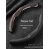 Car Steering Wheel Cover Round/D-Shaped Ultra-Thin Breathable Wear-Resistant Nappa Leather Handle Cover Non-Slip Sports Style Suitable for All Seasons