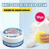 Shoe Polish Only for Cleaning - Suitable for Refurbishing and Maintenance of Smooth Surface Shoes, White Shoe Whitening