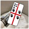 Flag of Sardinia Case For Oppo A17 A57 A77 A40 A78 A54 A74 A94 A76 A16 A96 A18 A60 A80 A38 A58 A98 A15 A5 Pro