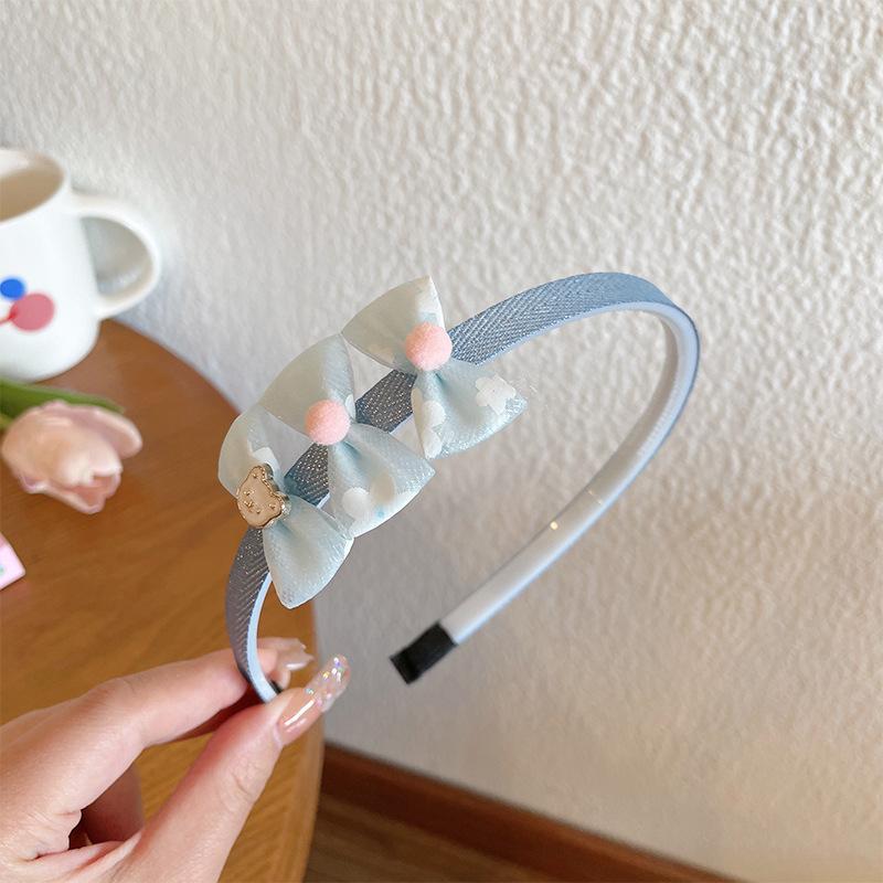 Children'S Bow Headband Girls Polka Dot Headband Sweet And Cute Princess Headgear Non-Slip Pressure Hair Does Not Hurt Hair Accessories