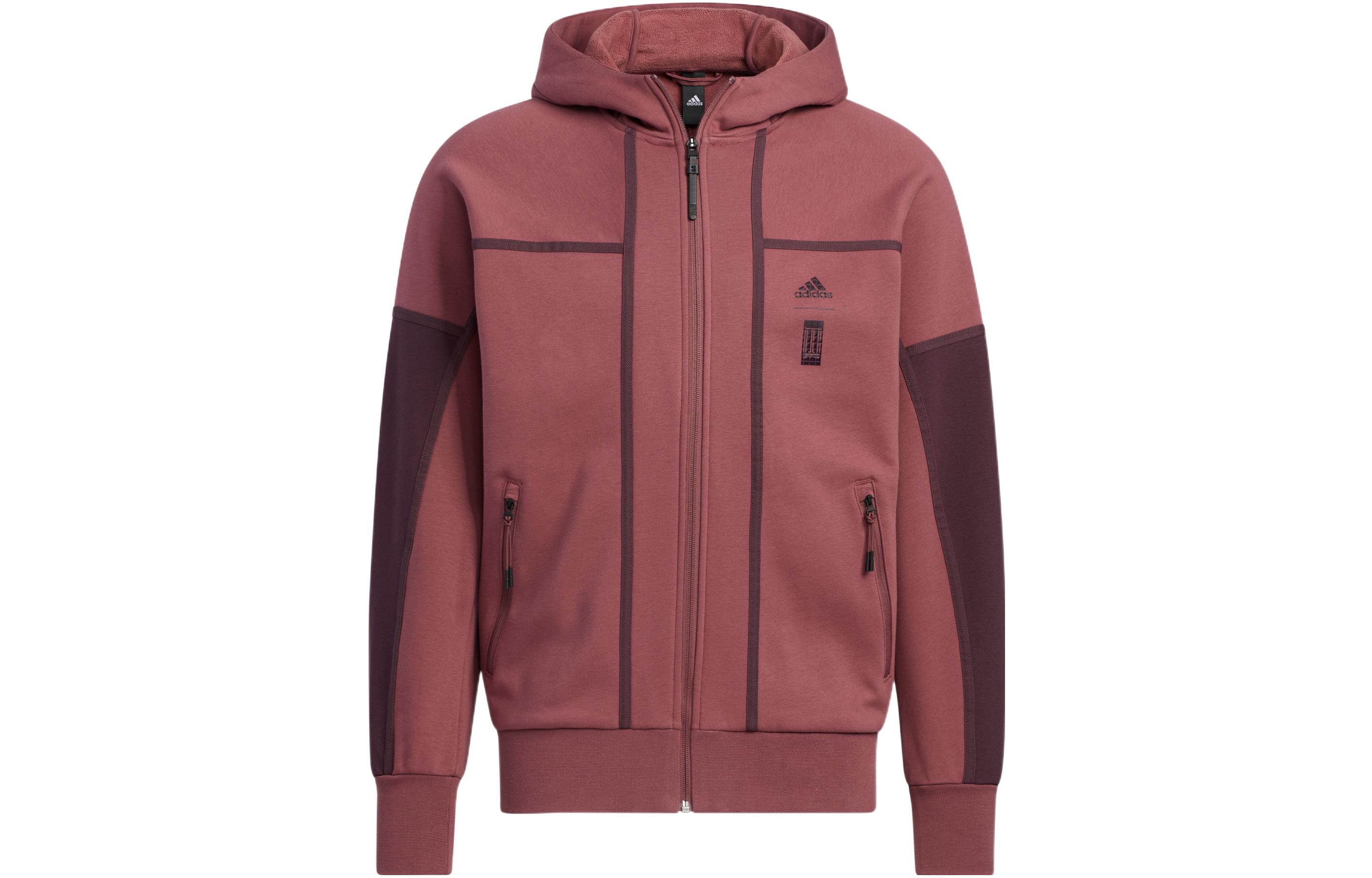 Adidas Jackets Men s Red Brown Hooded Moderate Other HN8975 M