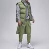 Jordan Essentials Solid Color Lace Up Casual Elastic Cuff Fleece Lined Knitted Sweatpants Men's Light Olive Yellow FJ7780-340