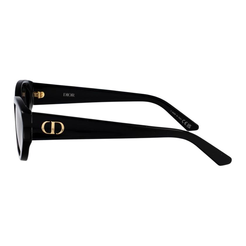 Dior Irregular Shape Sunglasses Women Sunglasses Black DIORGLOWO-B1I