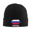 Flag of Russia Bonnet Hats Men Women Trendy Knitted Hat Outdoor Sports Skullies Beanies Autumn Winter Warm Head Wrap Caps