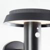 Applique Extérieure - BRILLIANT - ALVERO - LED Et Solaire - Dtecteur De Mouvement - Métal Et Plastique - 4 W - Noir