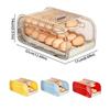 Double-layer Automatic Rolling Egg Holder Plastic Egg Dispenser Egg Storage Racks  Refrigerator
