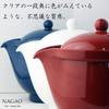 Nagao Lightweight and Unbreakable Dishwasher and Microwave Made In Japan Teapot, 480ml, White, Plastic, Safe, SECCHU,