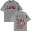 Camisetas Vintage De Anime Gachiakuta Rudo Para Hombre Y Mujer, Camisetas Manga Corta Oversize, Moda Masculina Hip Hop S 04
