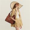 PU Leather PU Leather Handbags Large Capacity Casual Style Leather Shoulder Bag Simple Design Shoulder Strap
