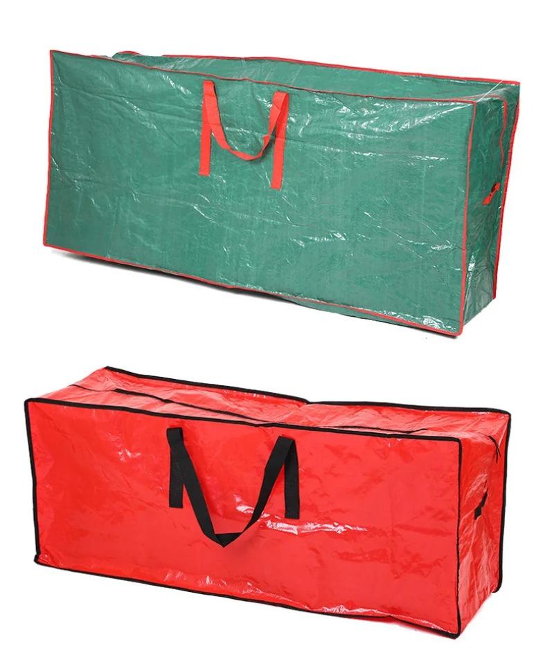Large Capacity Christmas Tree Storage Bag for Amazon Cross-border with PE Weaving for Gift Storage and Luggage
