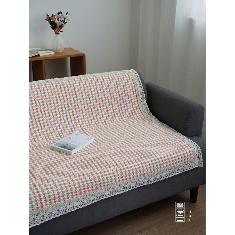 

Non-Slip Thick Linen Art Sofa Cushion for All Seasons Orange insane bird22 90 * 90cm