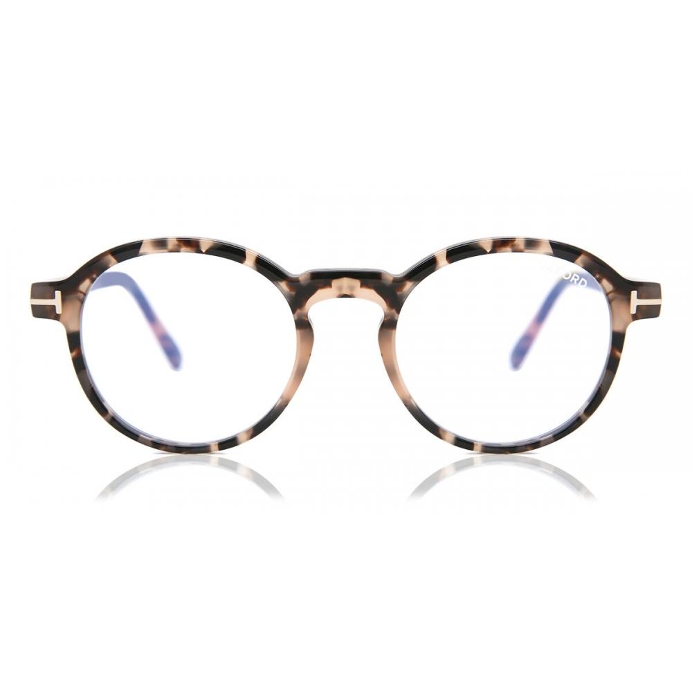 

Tom Ford Ft5606 B Blue Light Block 055 Unisex Eyeglasses Tortoise/48