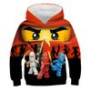 2025 Vaikų Ninjago 3D Atsitiktinio Spaudinio Džemperiai Vaikams Paaugliams Berniukams Mergaitėms Vaikams Kūdikiams Džemperiai Kūdikių Viršūnės 4-14 Metų
