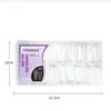 240 Pcs Sandwich Dual Nail Forms 15 Size Extensions-Dual Forms Top Bottom Mold Long Coffin Almond Nail Art Forms Manicure Tool