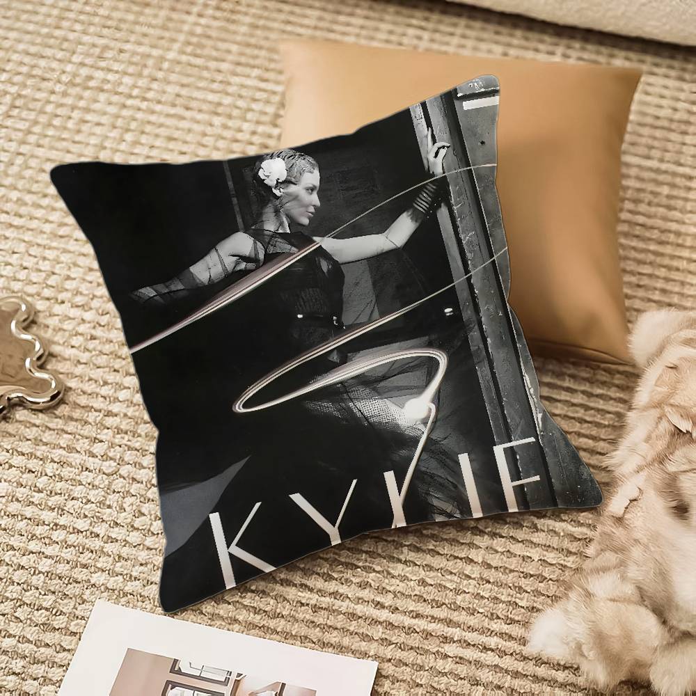 Singer K-KylieS M-MinogueS Pillow Case Anti-dustmite Invisible zipper Sofa Bed