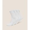 Gymshark Performance Crew Socks 3pk Gs White I2c5b Wb57