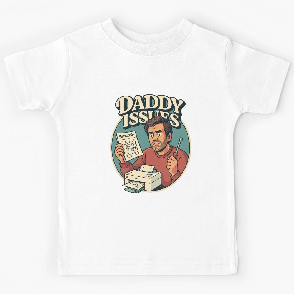 Daddy Issues – Confused Tool Guy Edition Kids T-Shirt 110