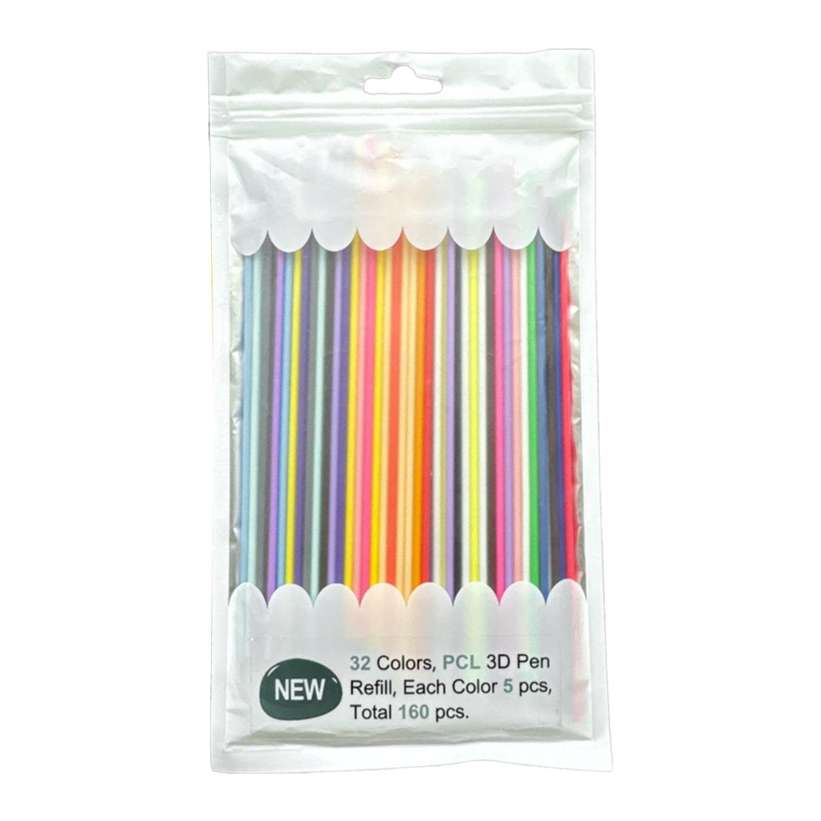 

110pieces 22 Colors 3D Pens For Kids 110 Pieces 3D Pen Filament Refills Start Refills