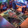 2K Games Carpet Rug for Living Room Bedroom Home Sofa Decoration,Kids play Nonslip Floor Mat
