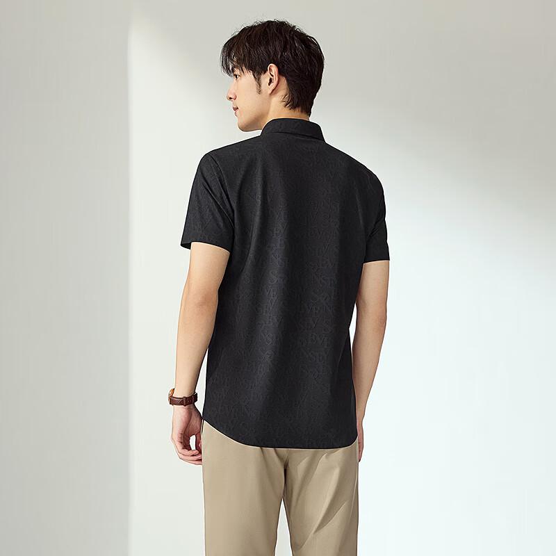 Seven Brand Men s Seamless Letter Print Short Sleeve Shirt XL