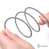 Terahertz Free Spinel 2mm Memory [beautéller] Bracelet, Size, Cut, [Shape Bracelet]