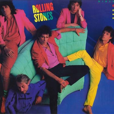 LP Record ROLLING STONES - Dirty Work 28AP3150 ROLLING STONES 1986 Japan Rock Used