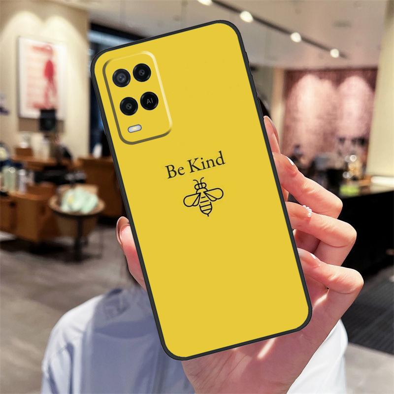 Golden Honeycomb Honey Bee Case For Oppo A78 A98 A79 A18 A38 A58 A40 A60 A80 A16 A76 A96 A15 A74 A94 A54 A17 A77 Cover
