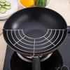 32cm Stainless Steel Oil Strainer Rack Oil Drainer Mesh Foldable Gadgets Frying Pan Oil Drain Rack