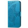 Cell Phone Case for Xiaomi 13 5G,PU Leather Wallet Imprinted Butterfly Pattern Stand Phone Cover