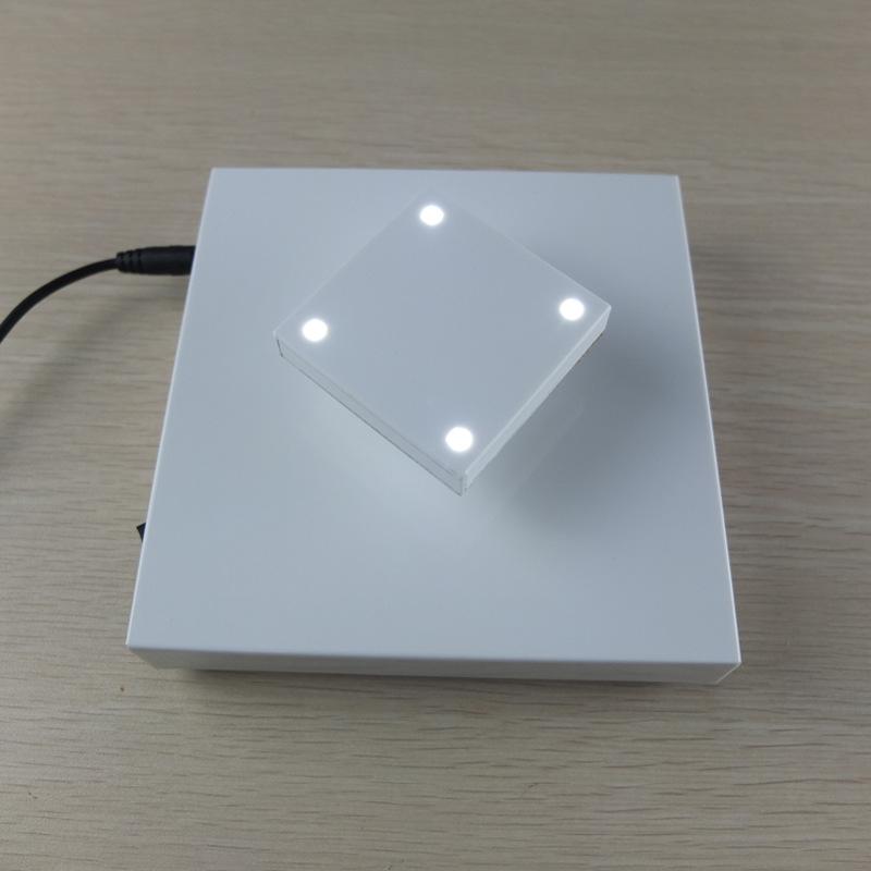 

Levitating Display Stand Magnetic Floating Display Stand for DIY Toys Dolls Miniatures Bedroom and Office Levitation Decoration EU Plug белый