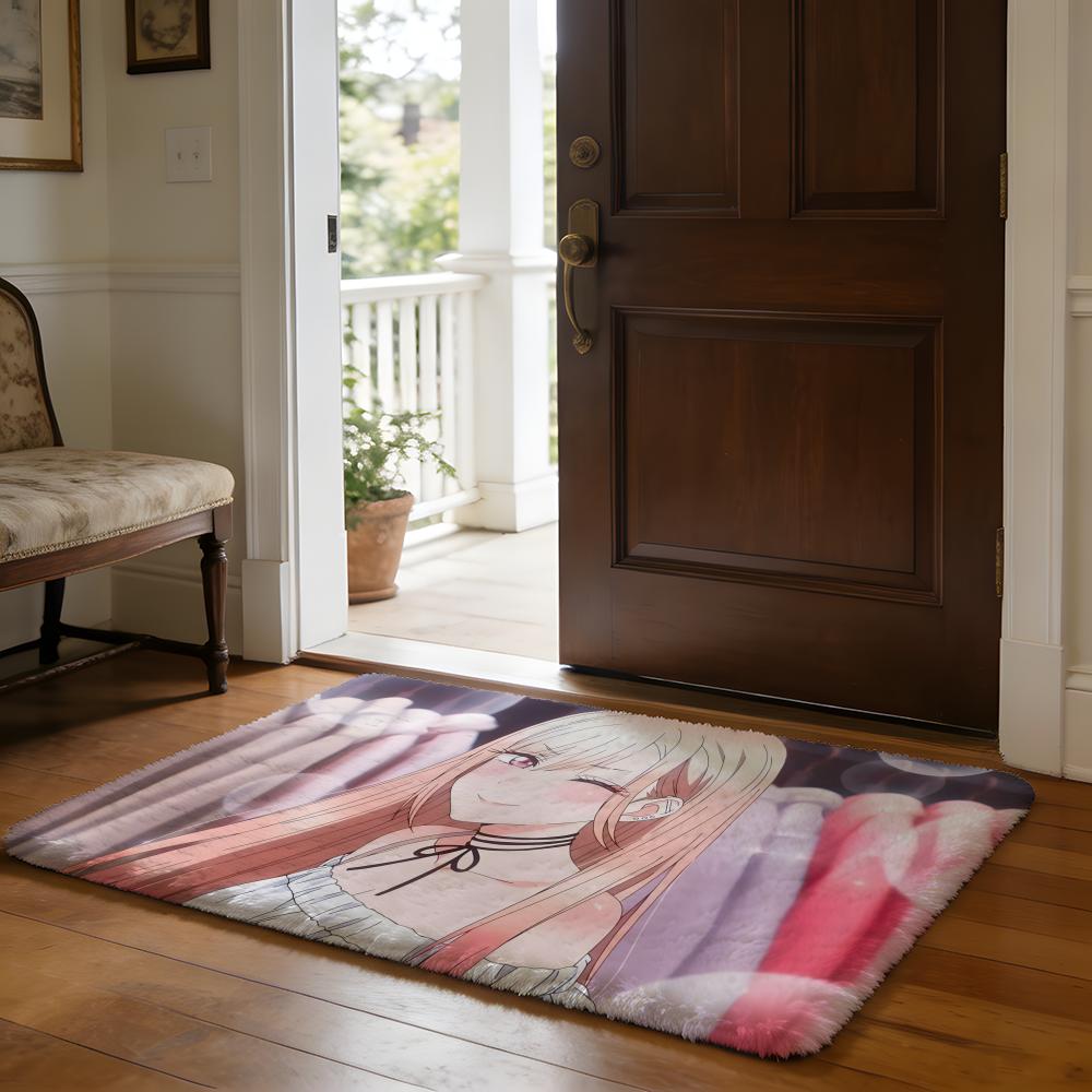 Tappetino da Pavimento Hippie Marin Kitagawa Morbido Flanella Assorbente Tappeto Antiscivolo Casa Camera da Letto Bagno