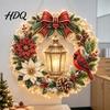 Home Decoration Ornaments Christmas Faux Pearl Art Hanging Ornament Kit Acrylic Glowing Holiday Decor Garden for Tree Window DIY Festive Pendant
