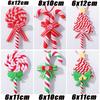 8 Pieces Christmas Candy Ornaments Lollipop Ornament Xmas Decor Candy Cane Hanging Decorations Fake Candy Canes Crafts for Xmas