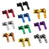2Pcs 90 Degree Universal Motorcycle Aluminum Wheels Tire NCY Leak-proof TWPO Valve Caps CNC Motorcycle Tire Valve Stems
